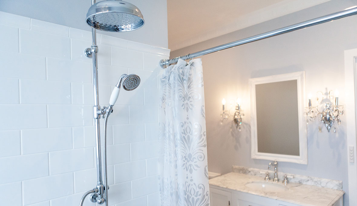A French provincial bathroom renovation in Gwynneville Project