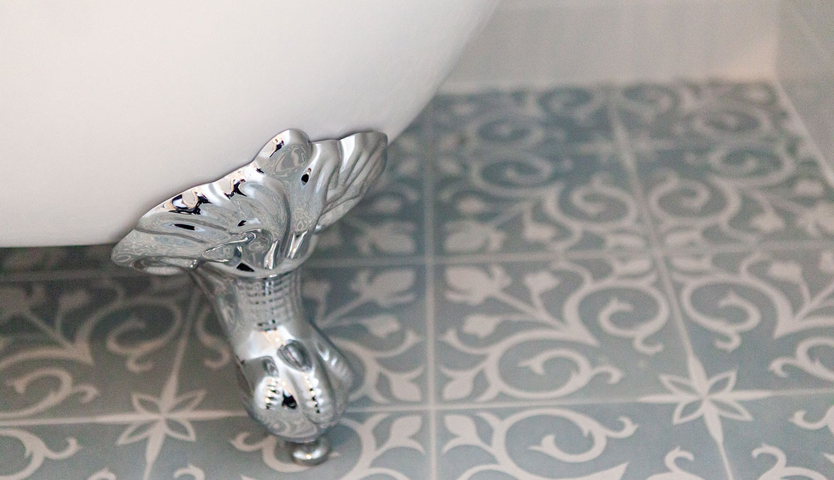 A French provincial bathroom renovation in Gwynneville Project