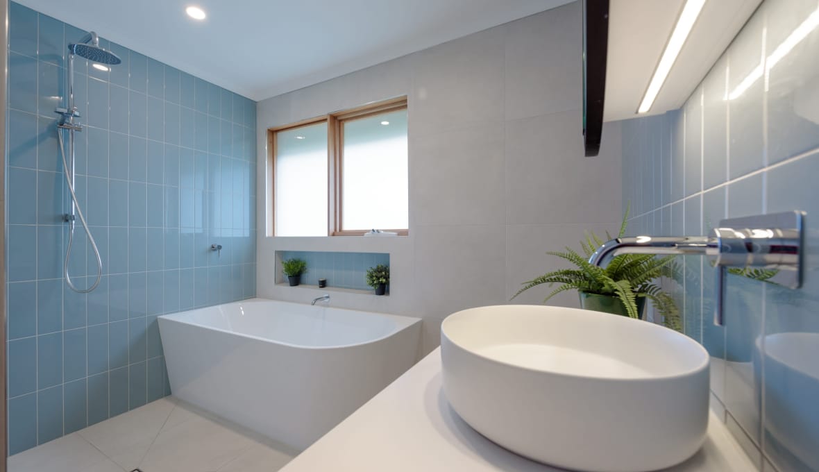 The first of many a bathroom and laundry renovation in Heidelberg