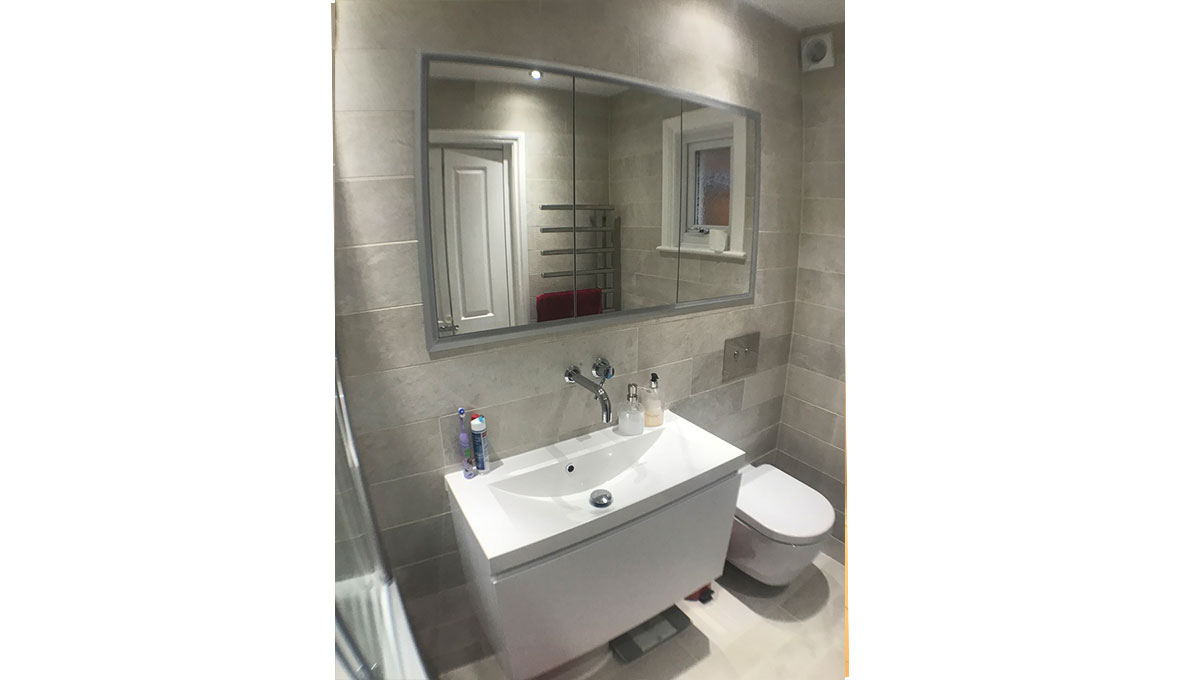 A complete bathroom revamp in Colliers Wood, London Project