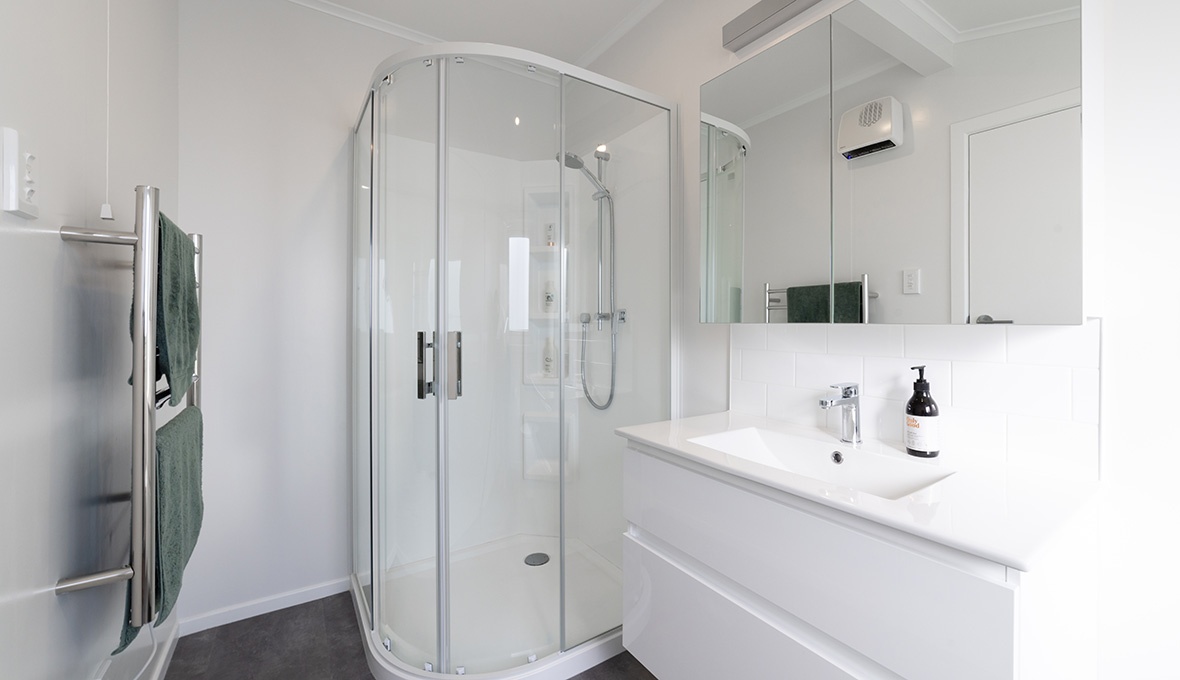 A Bathroom Bright and Beautiful in Titahi Bay, Porirua Project