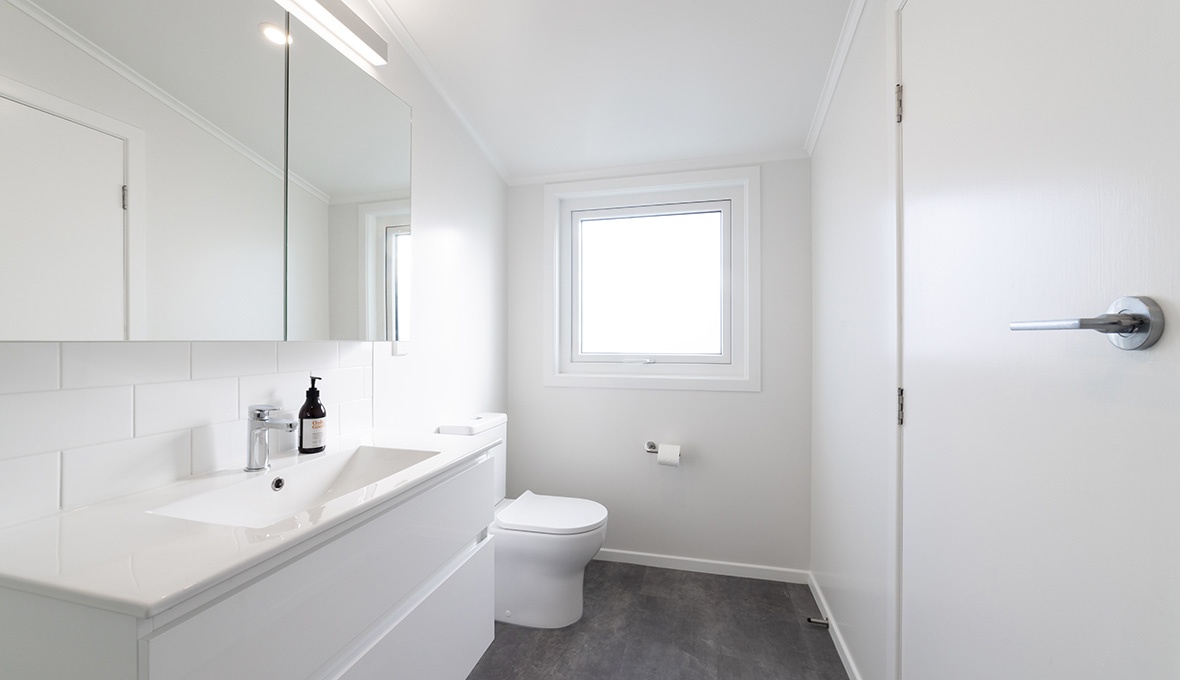 A Bathroom Bright and Beautiful in Titahi Bay, Porirua Project