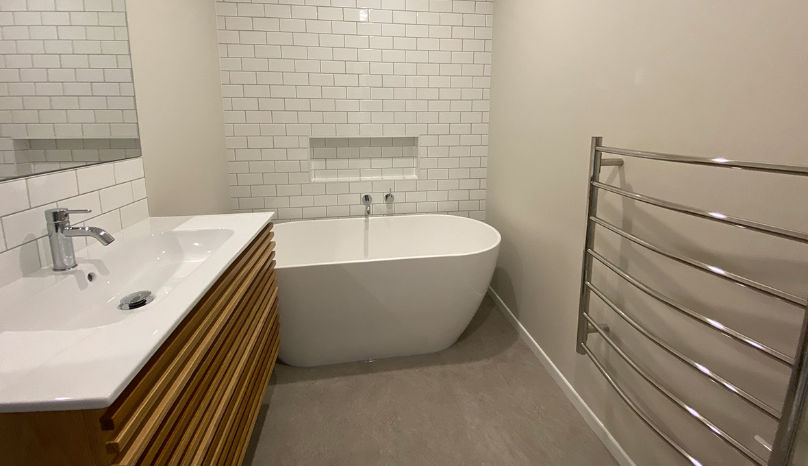 Good things come in three for this trio of bathroom upgrades in