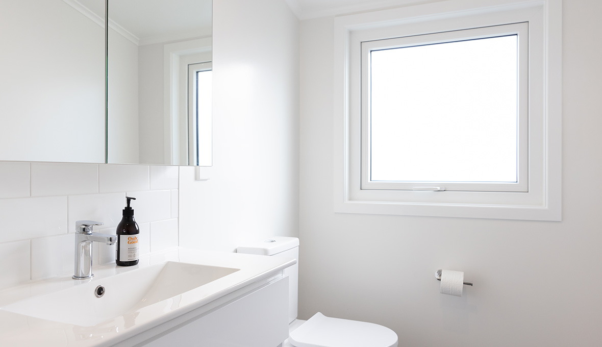 A Bathroom Bright and Beautiful in Titahi Bay, Porirua Project