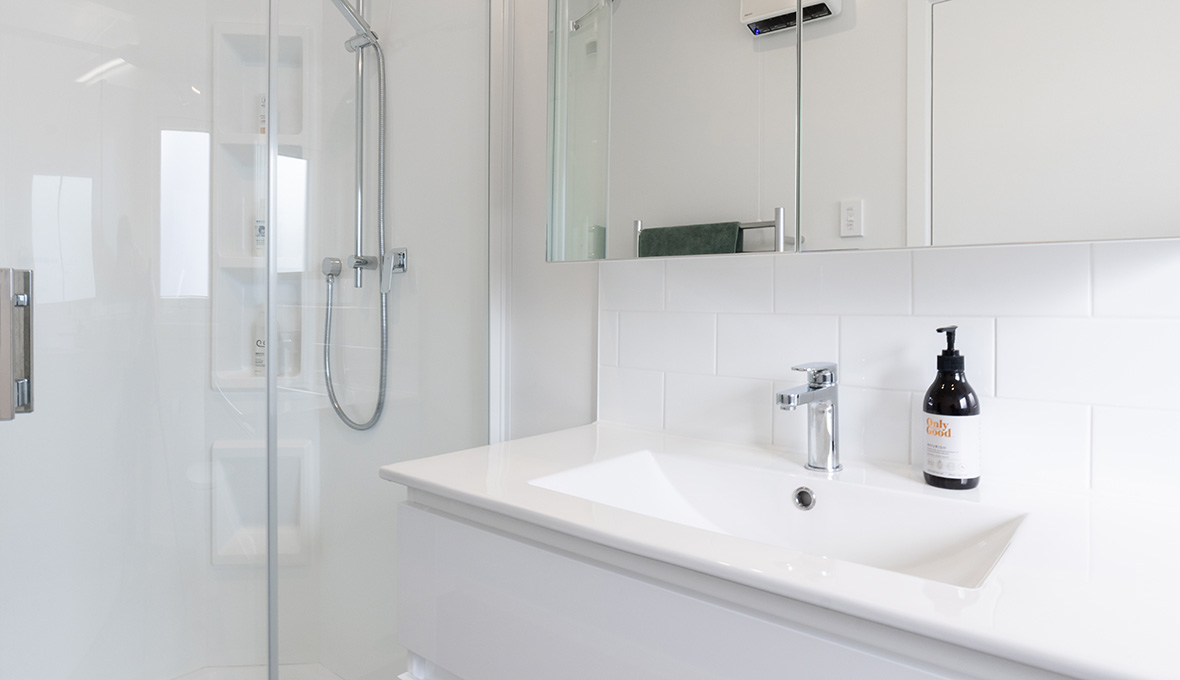 A Bathroom Bright and Beautiful in Titahi Bay, Porirua Project