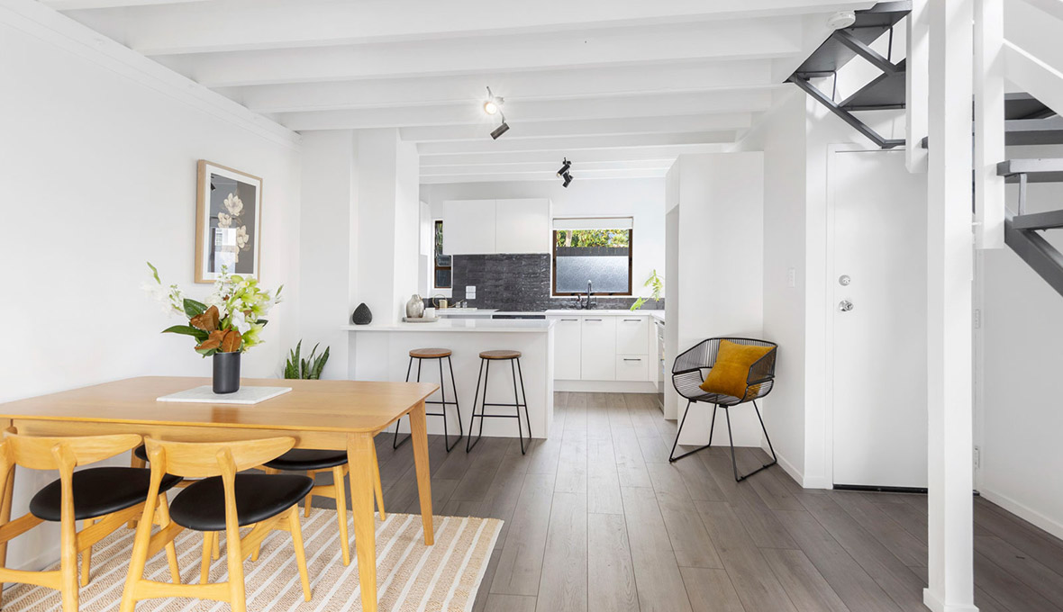 A transformed townhouse primed and ready for the market in Mount Albert