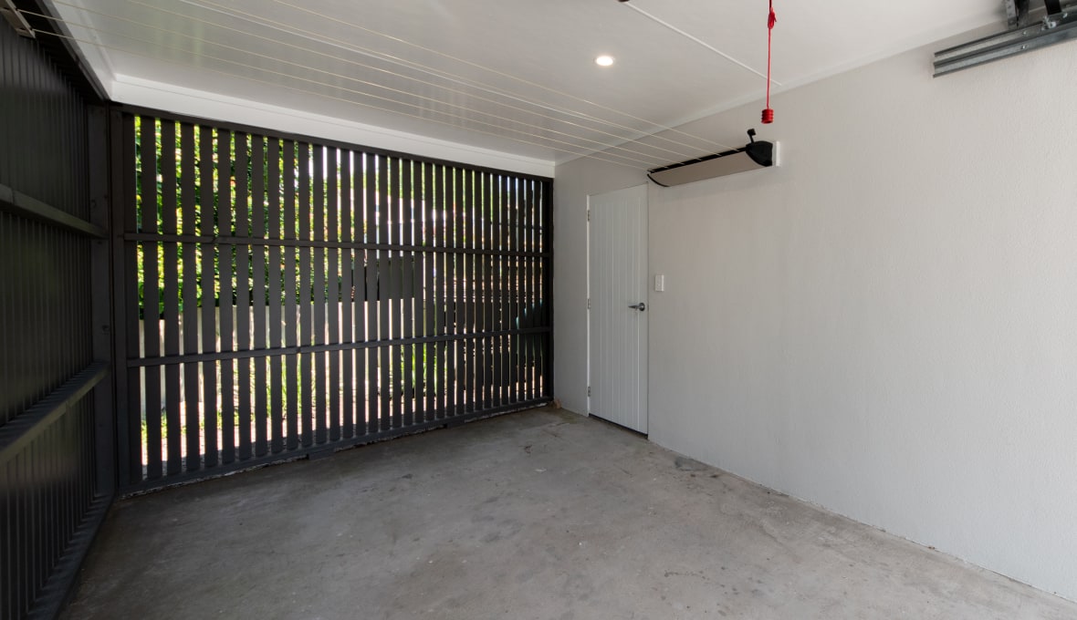 A practical garage upgrade with added security features in South