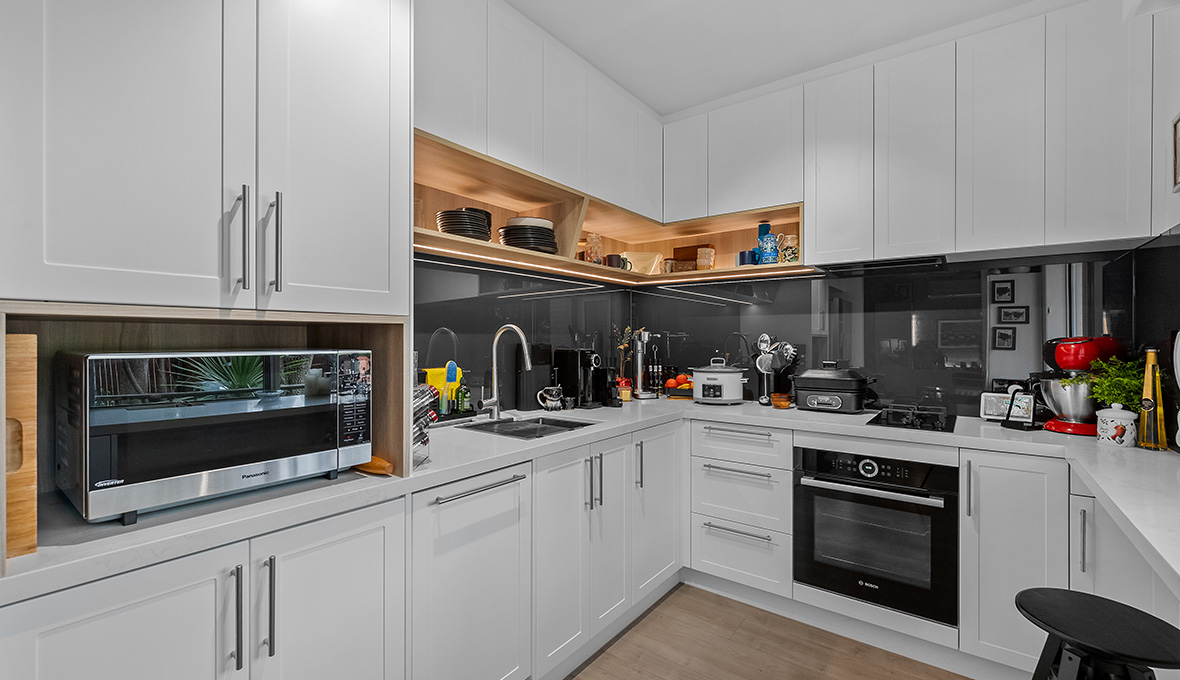 Picture of Tour a Glossy Manhattan High-Rise Apartment That's Actually ...