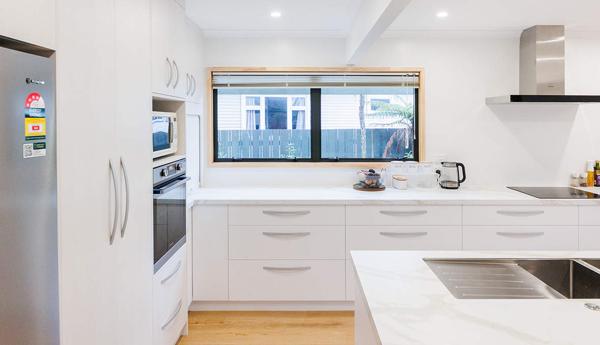 Kitchen renovation in Awapuni, Palmerston North A Beautiful