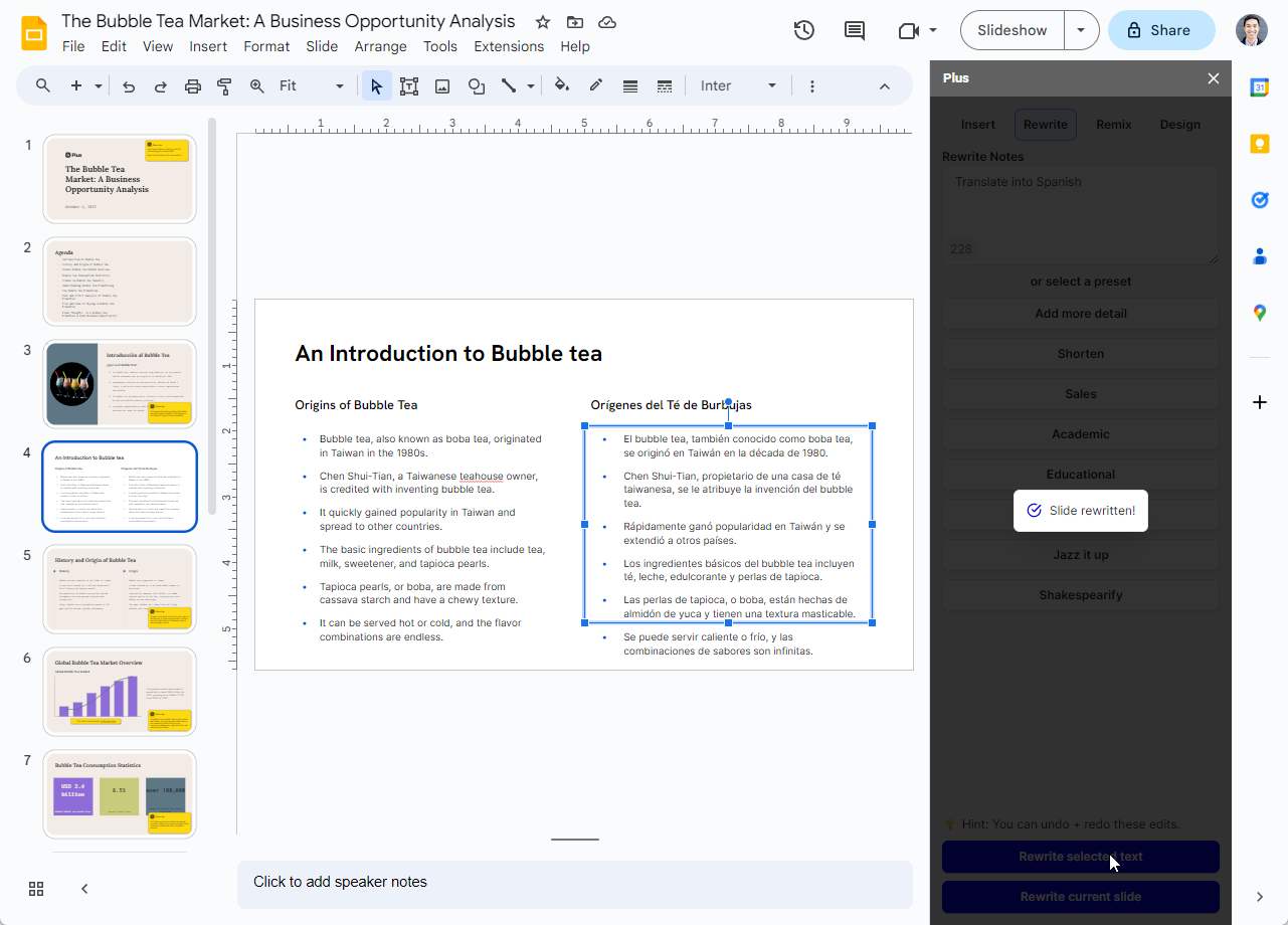 How to Translate Google Slides (Stepbystep guide) Plus