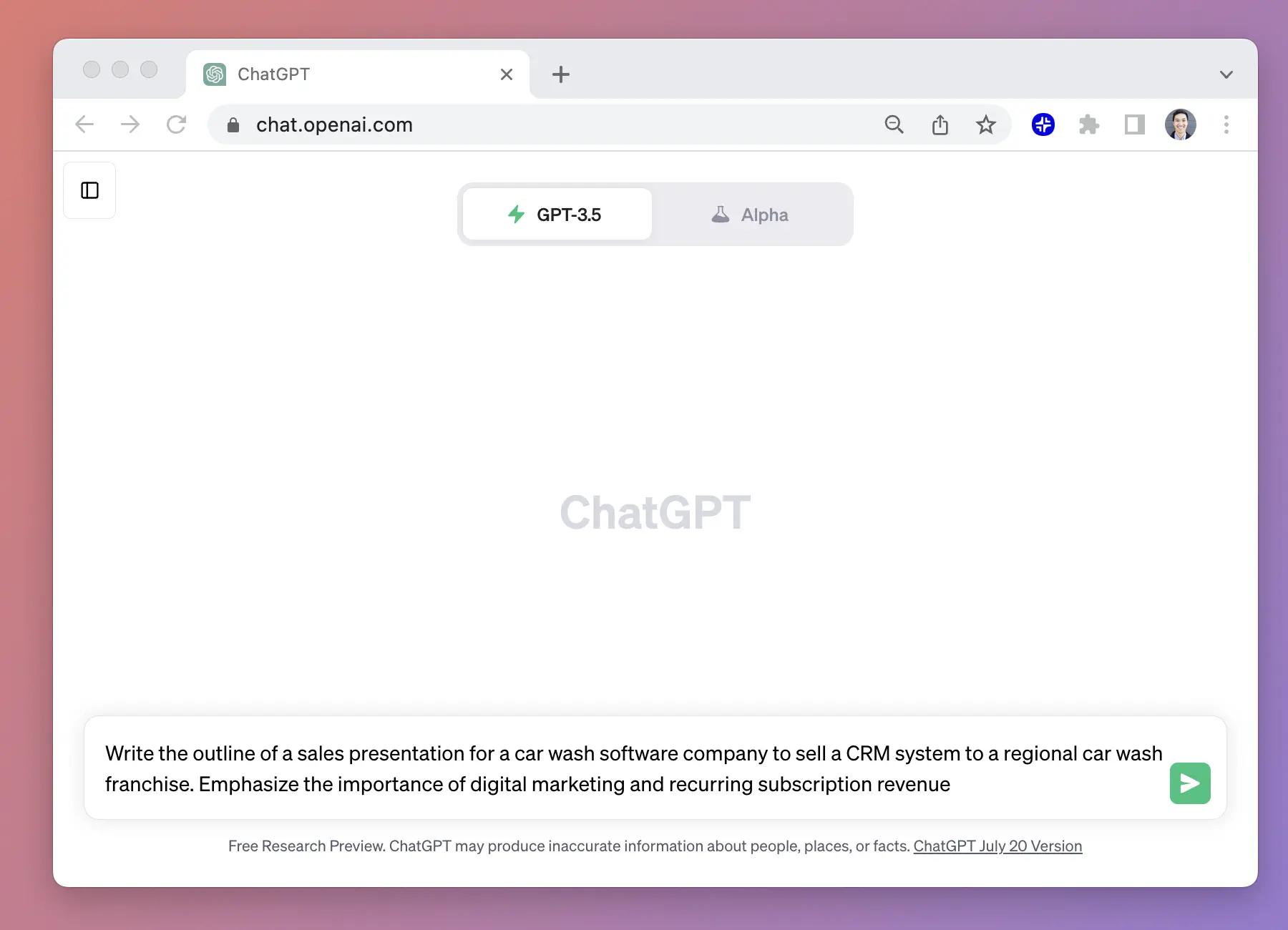 how to use chatgpt to make presentation slides