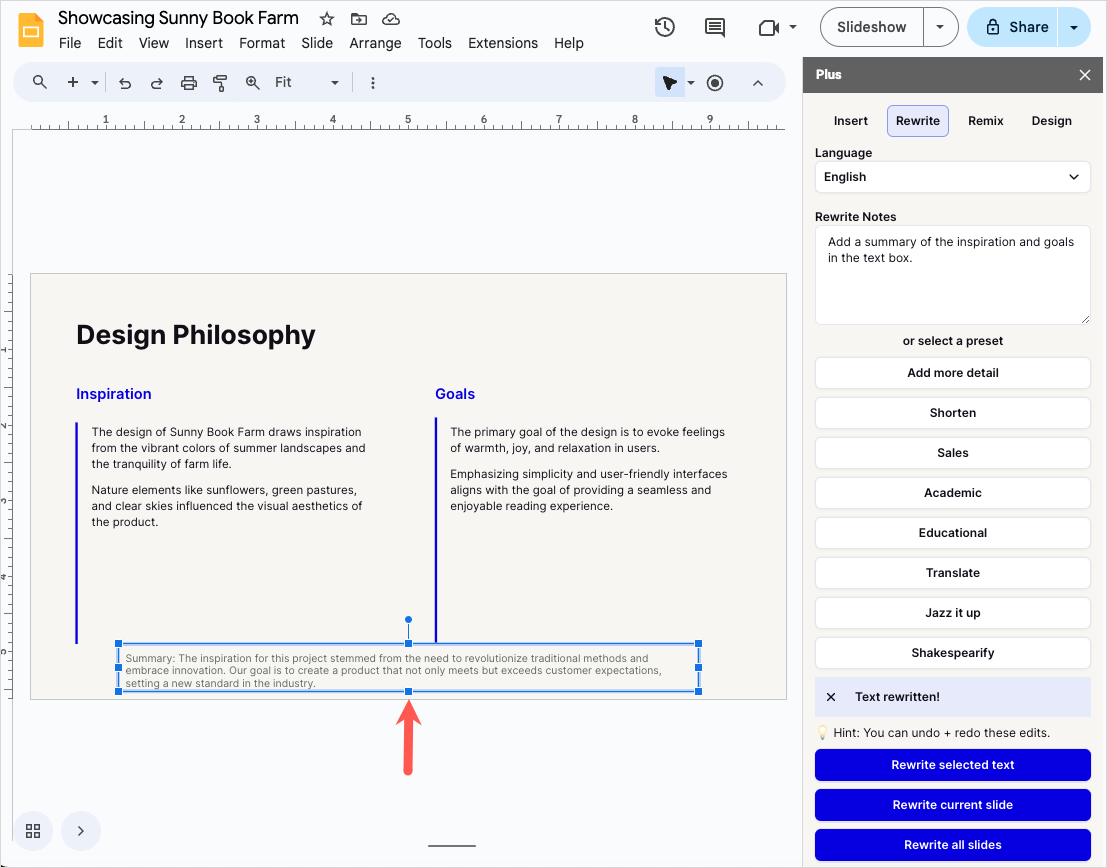 how to print presentation with notes google slides