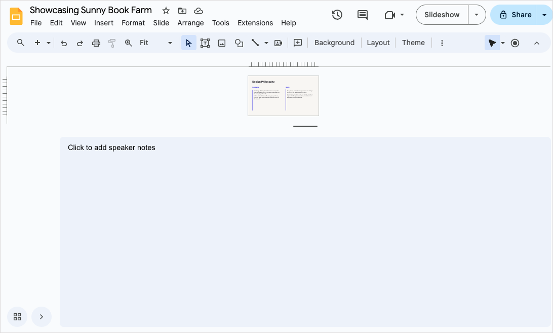 how to print presentation with notes google slides