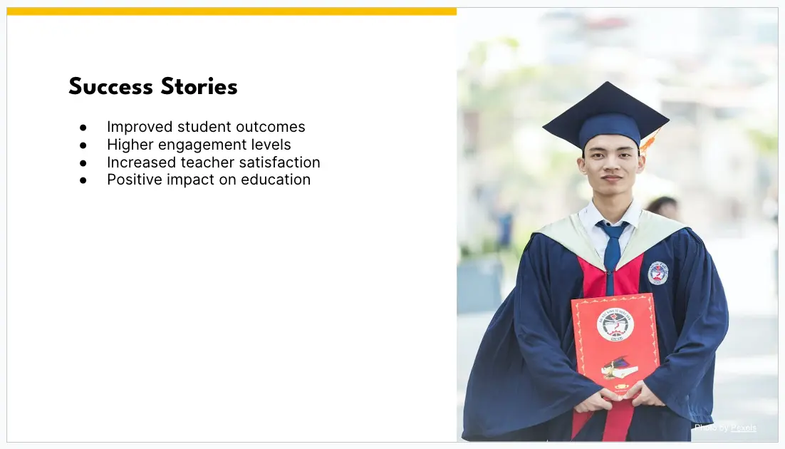 an example of presentation on powerpoint magic slides example slide