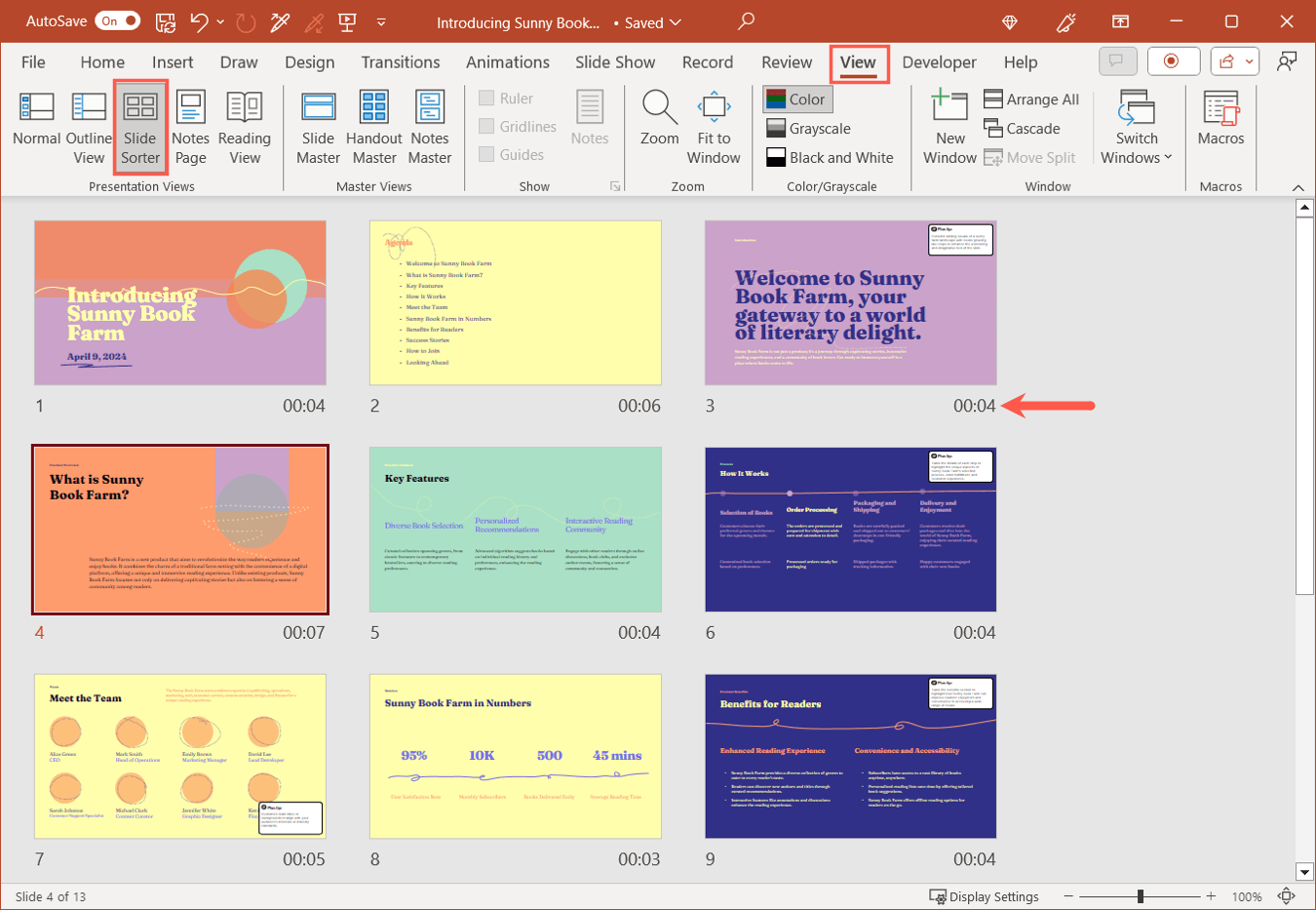 how to play powerpoint presentation automatically