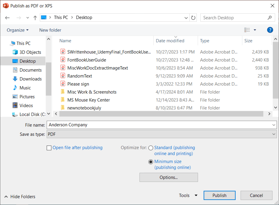 how to compress a ppt presentation