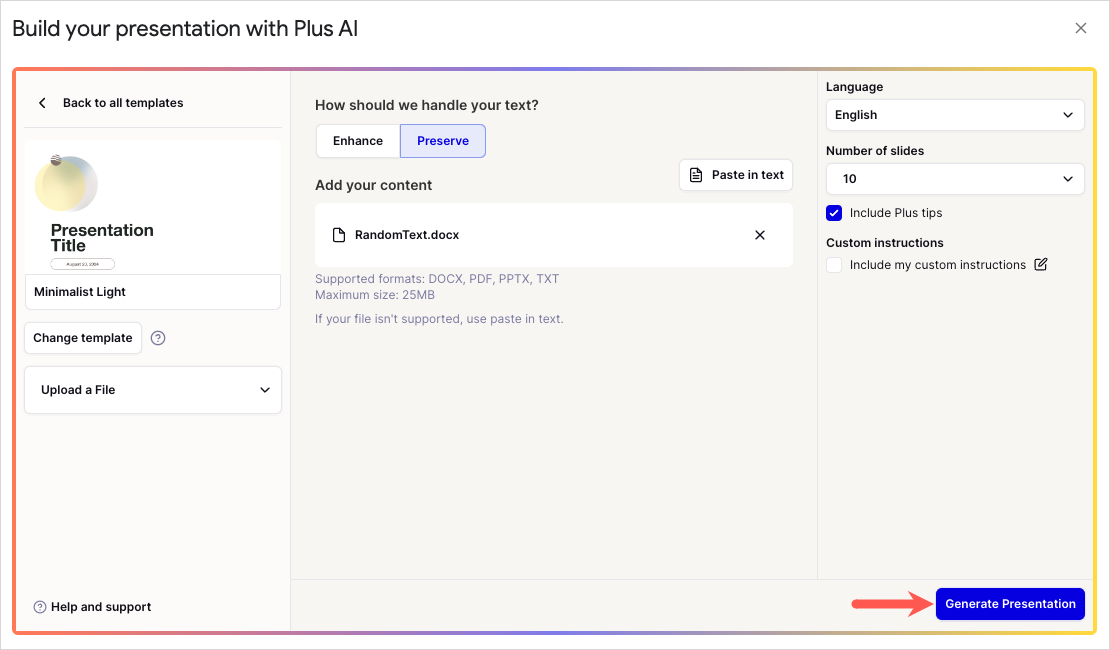 powerpoint presentation pdf converter