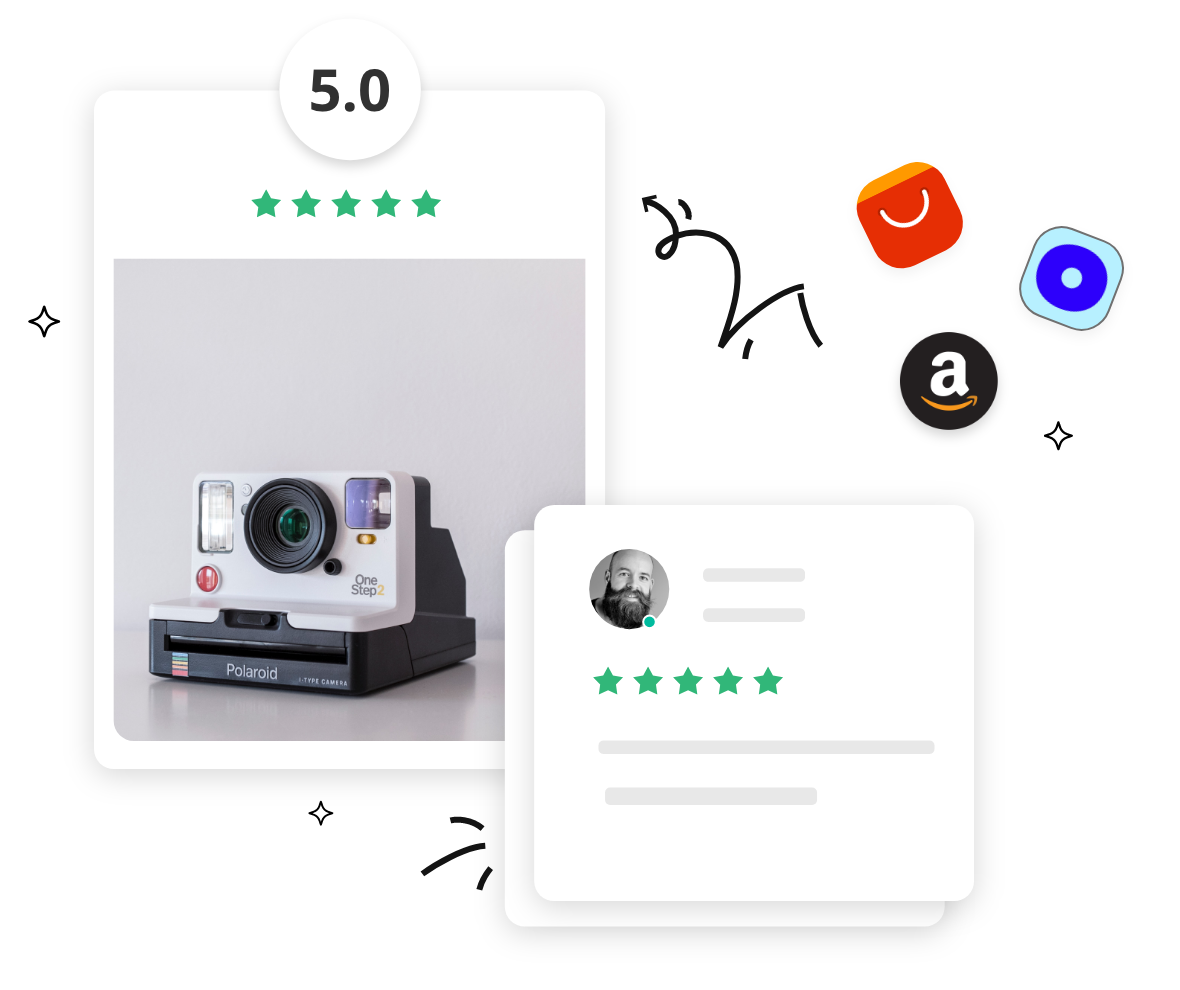 Aliexpress reviews, Amazon Reviews