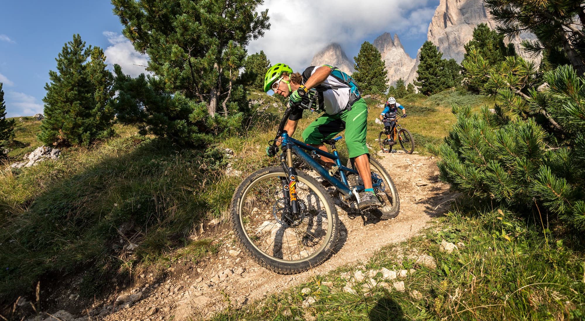 Riding the Sella Ronda in the Dolomite Alps