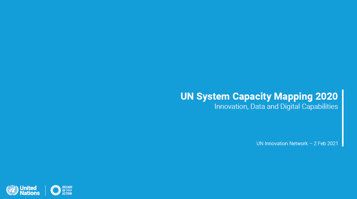 UNIN Innovation Library The SG's 2020 Innovation, Data & Digital