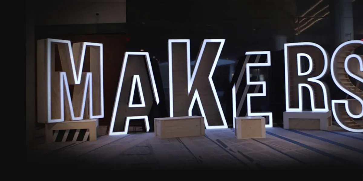 MAKERS sign