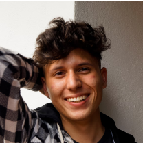 a person smiling