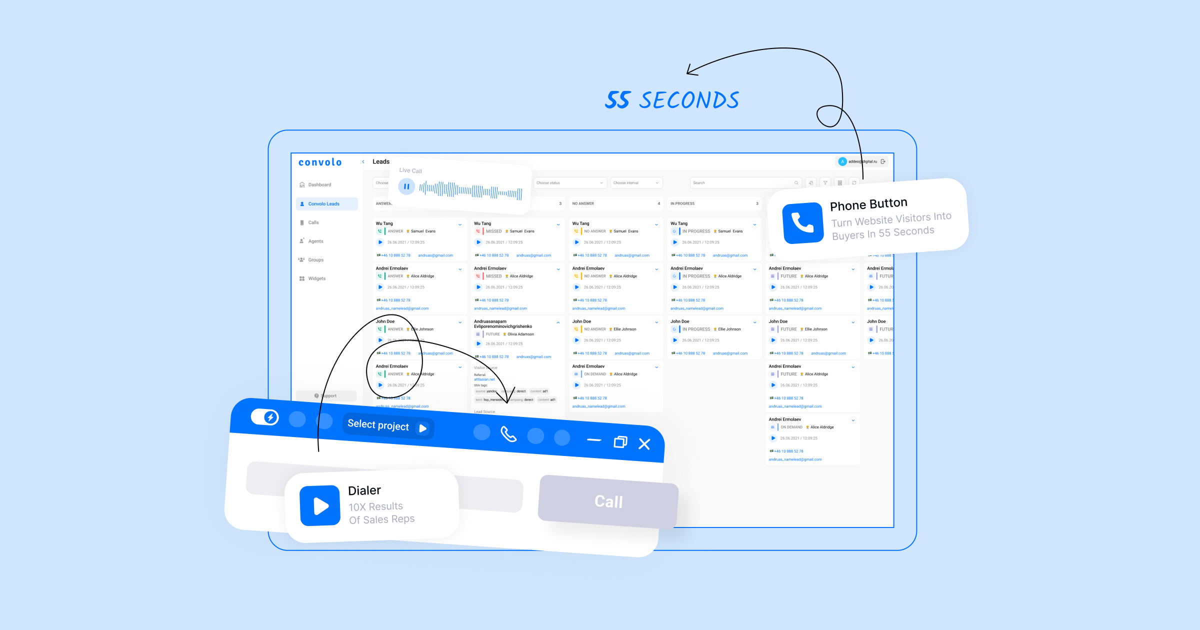 Convolo.ai - Talk To Your Clients & Grow Your Sales
