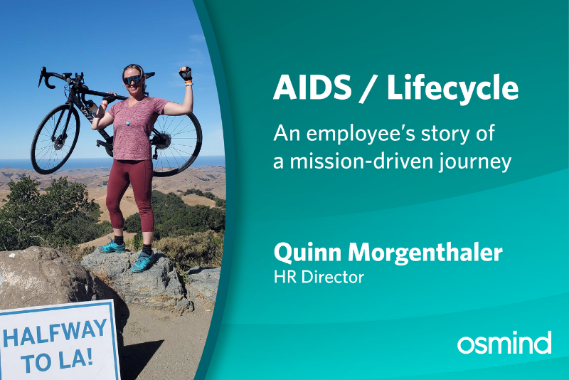 545 Miles for AIDS/Lifecycle: Quinn's Mission-Driven Journey | Osmind