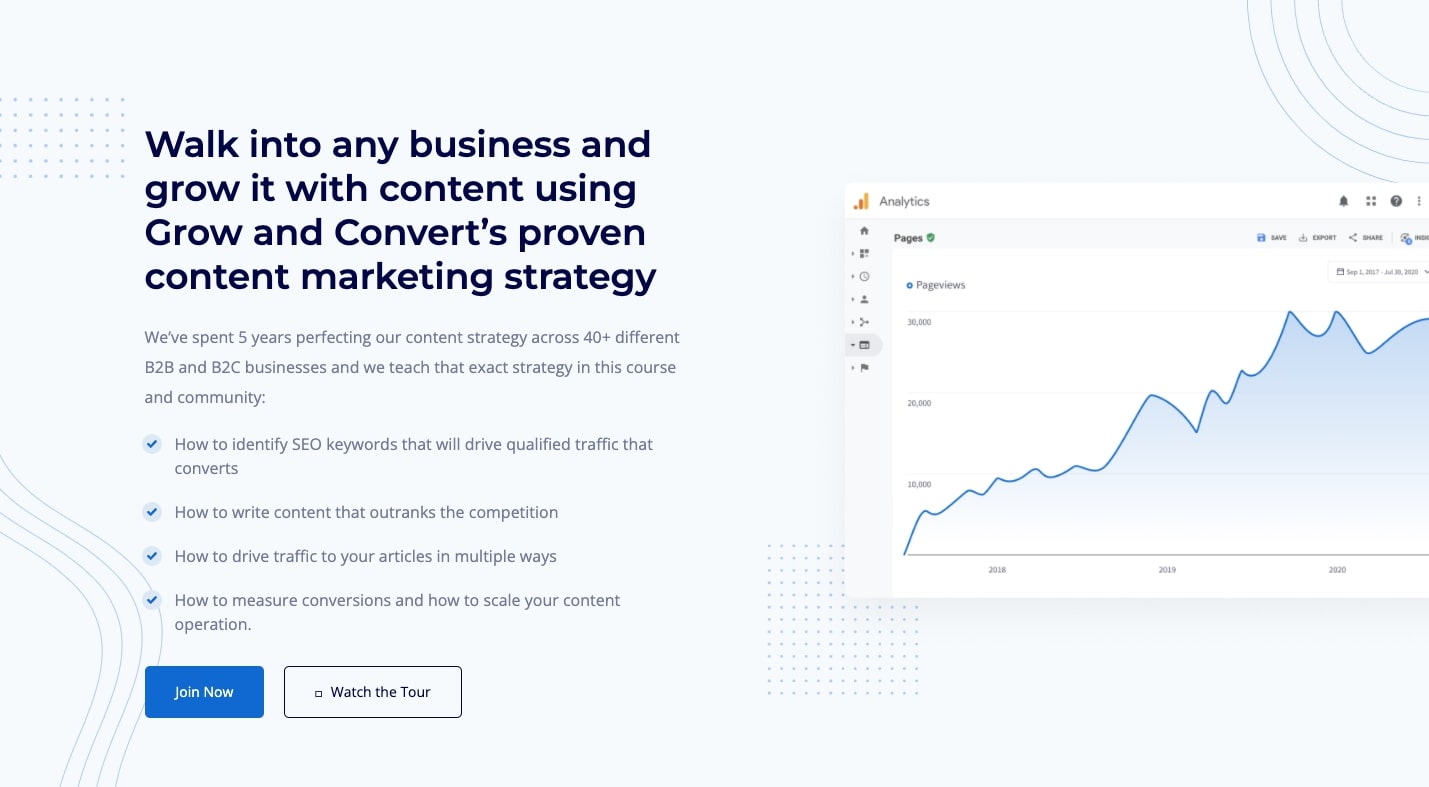 Grow and Convert: Top Content Marketer