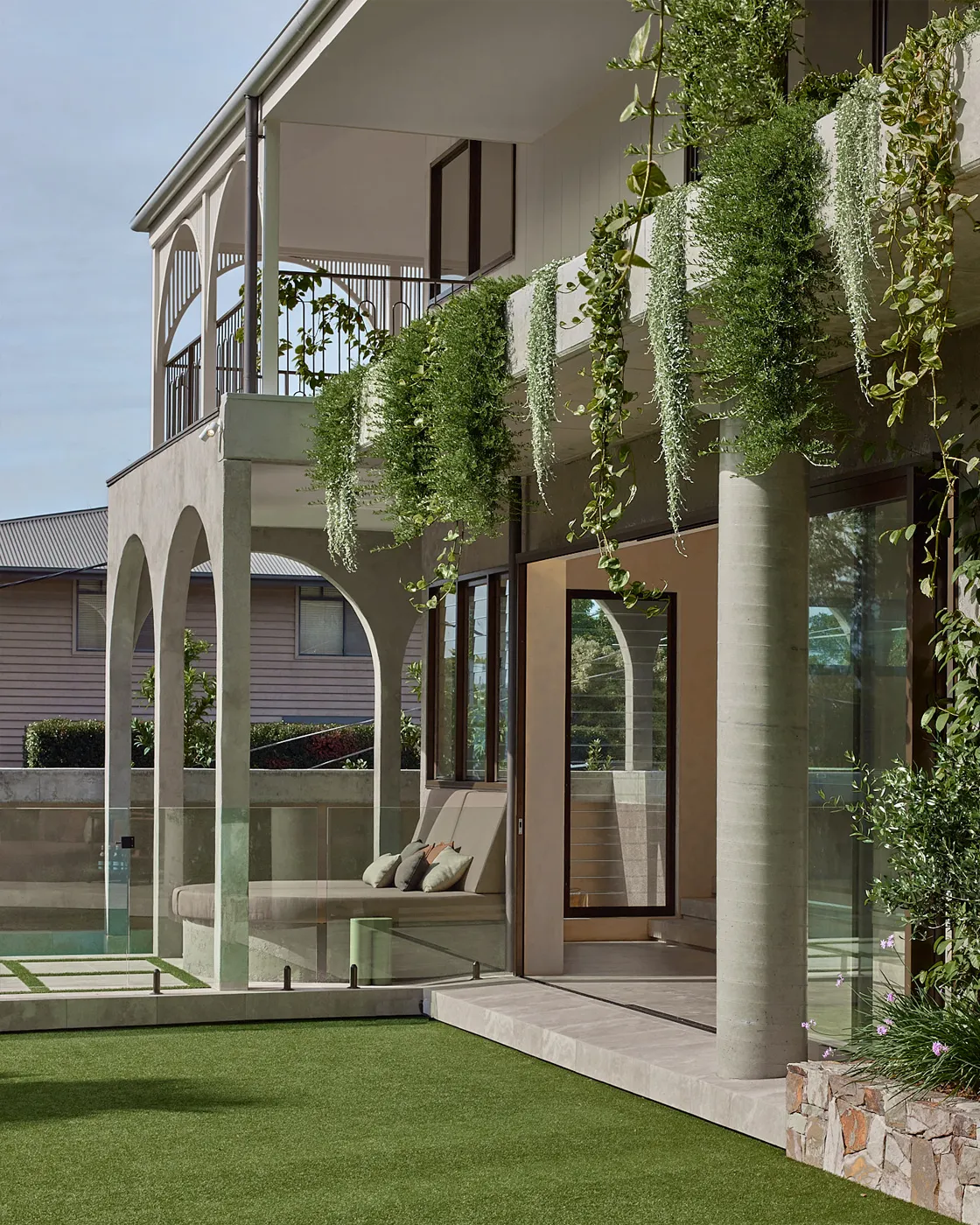 The hanging garden of Arcos Villa