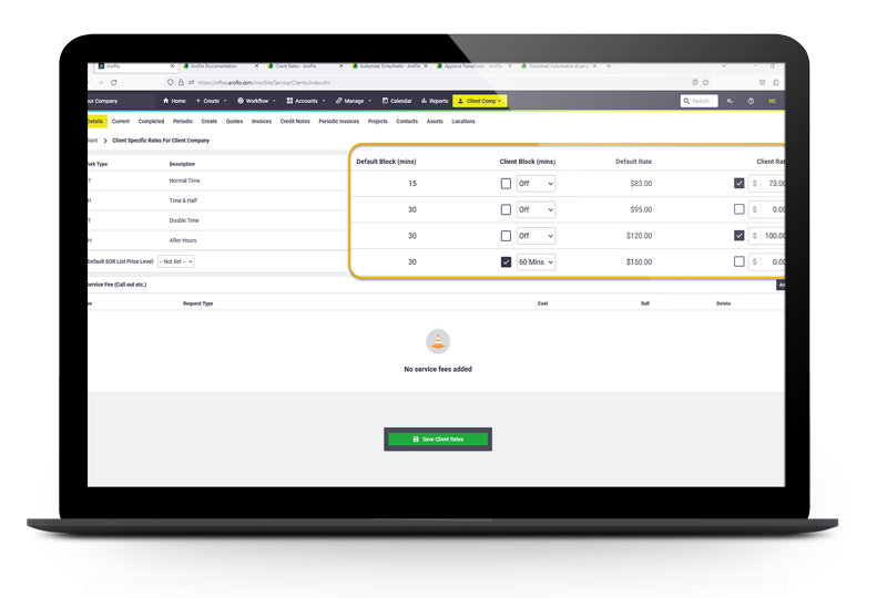AroFlo Timesheet Software and App for Tradies