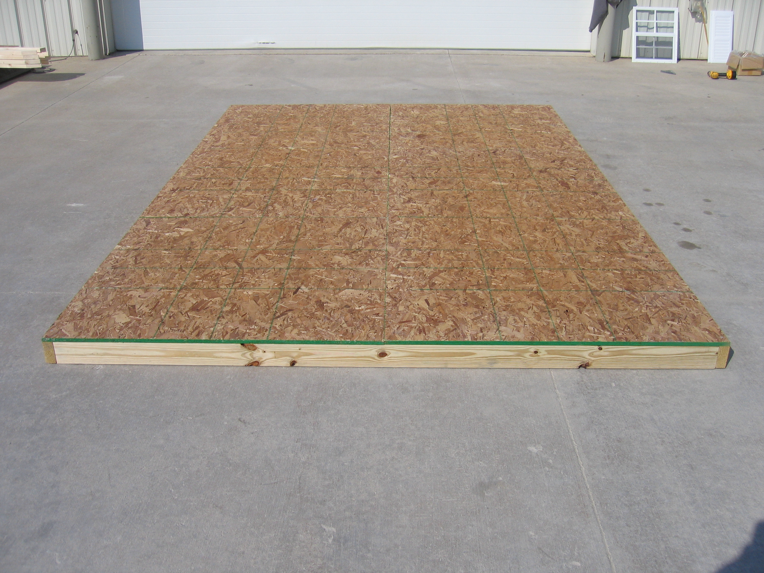 Step 1: Preparing the flooring Kit.