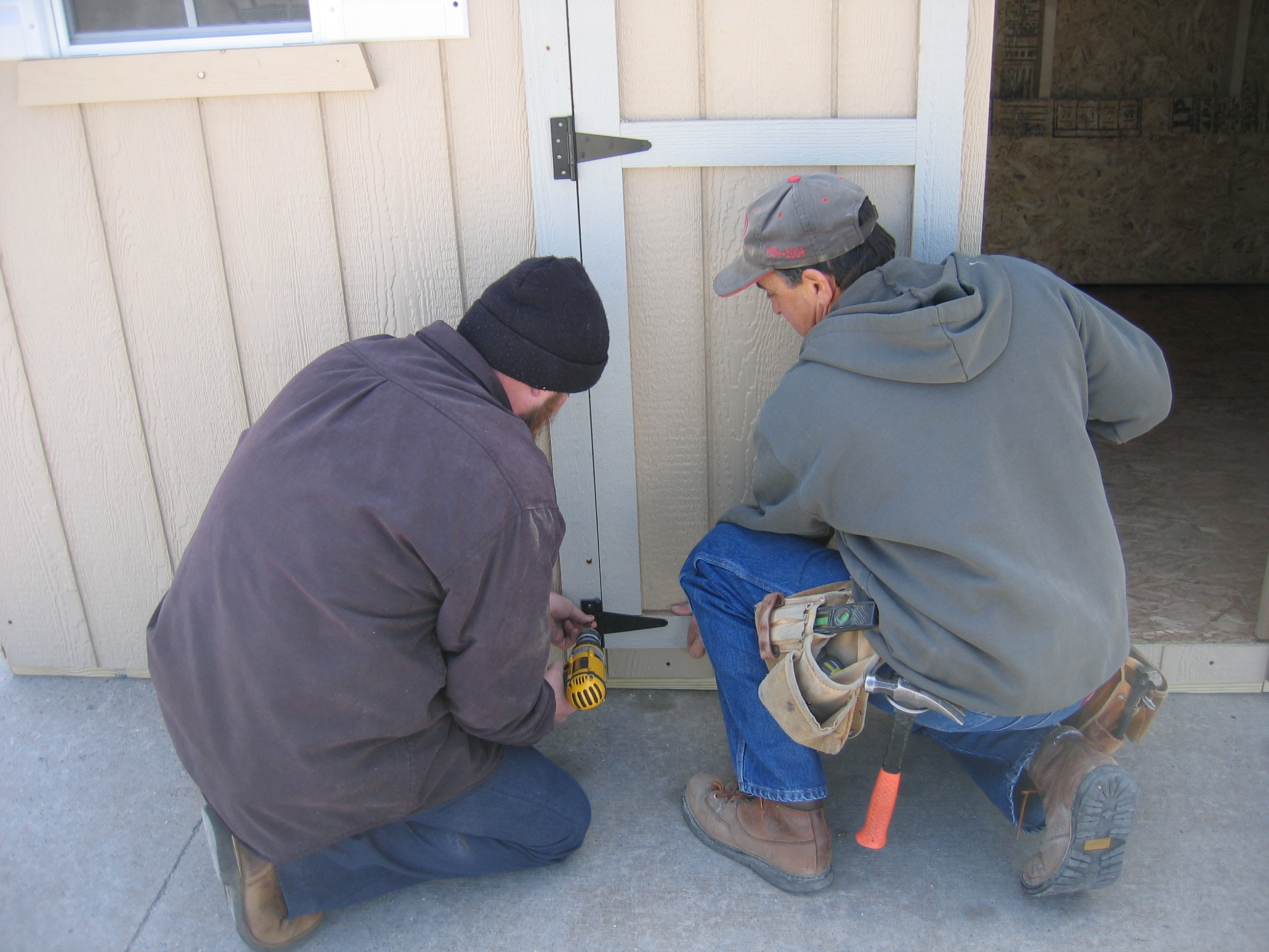 Step 7: Adding the optional porch.