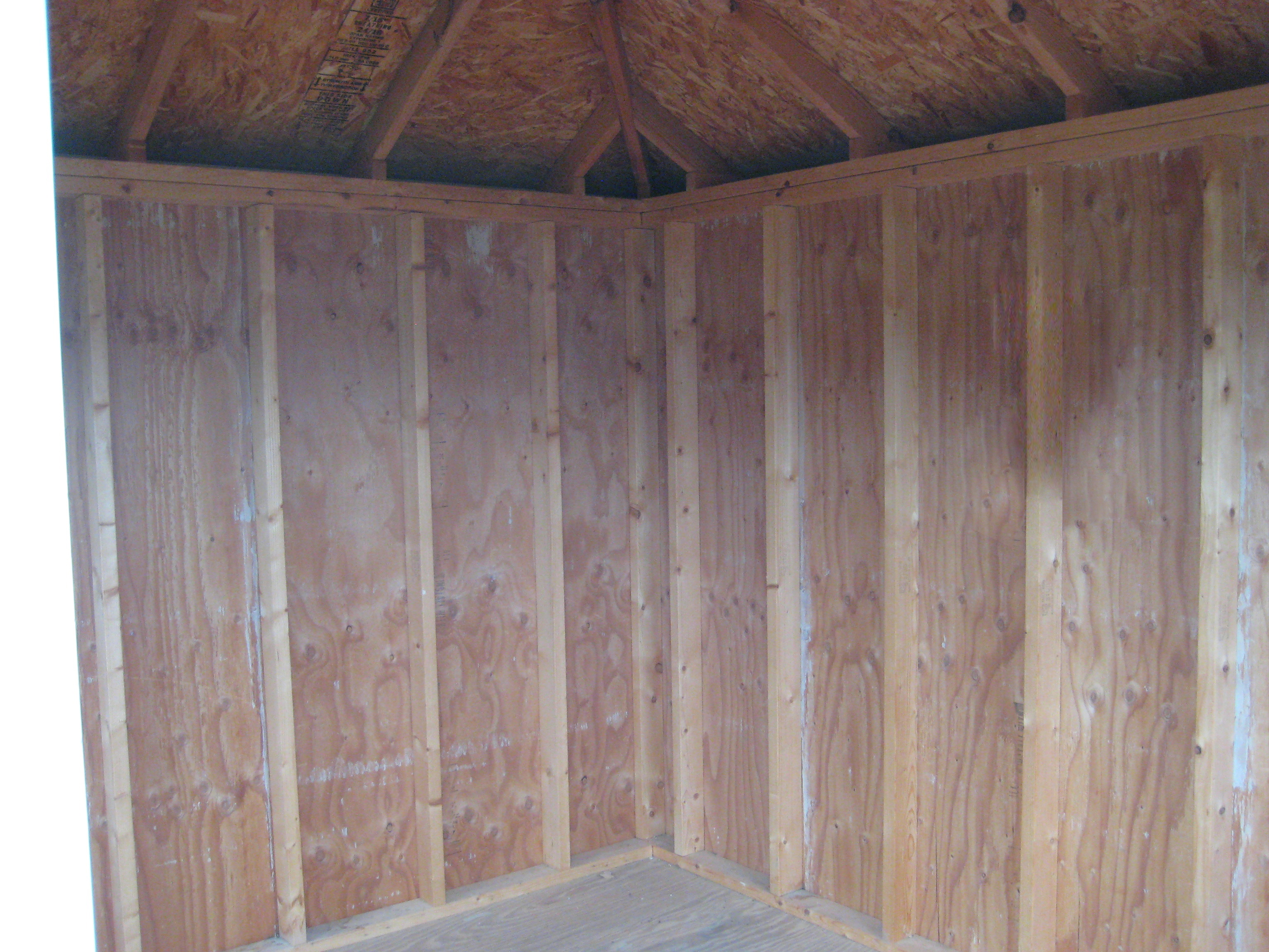 Classic Five Corner Shed - Panelized Kit