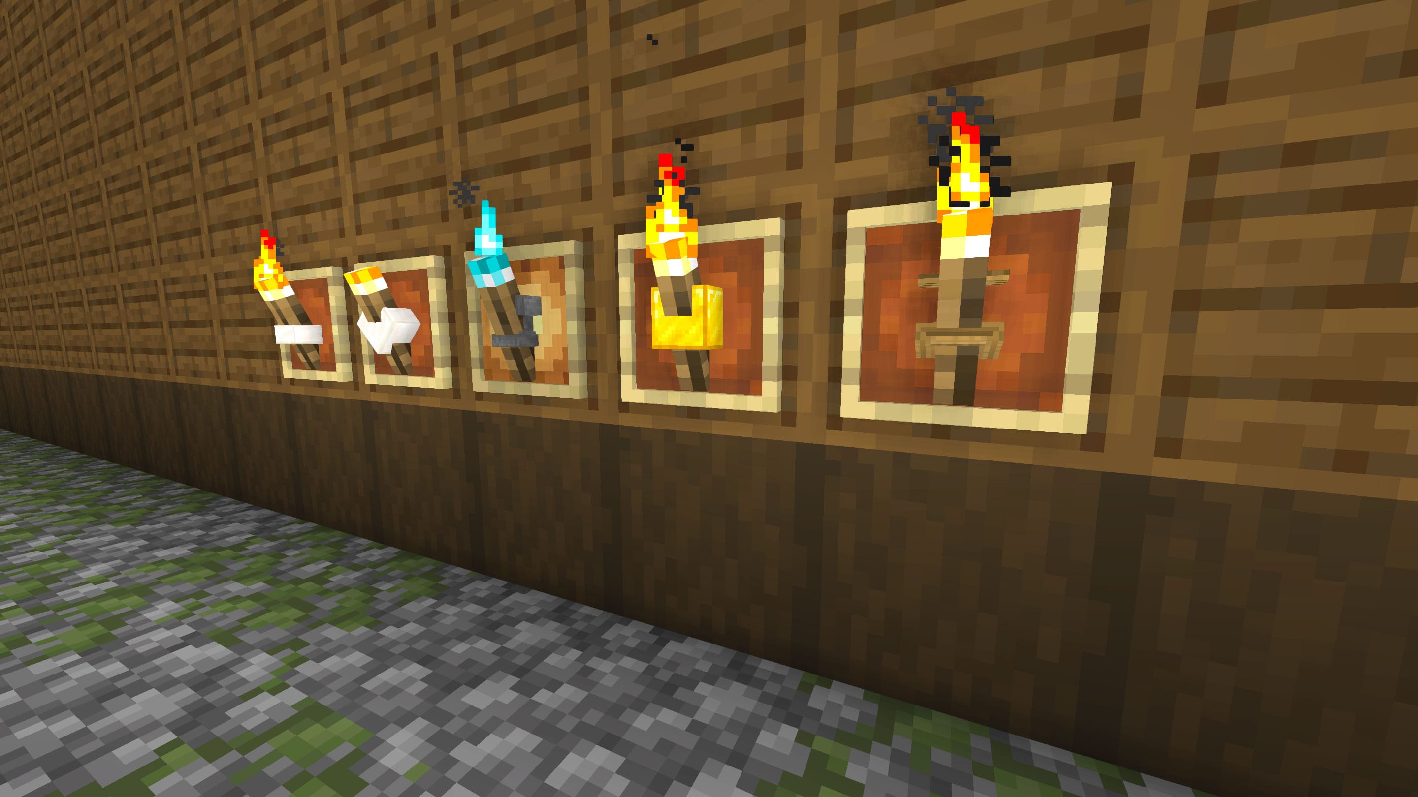 Wall Torches | Minecraft Build