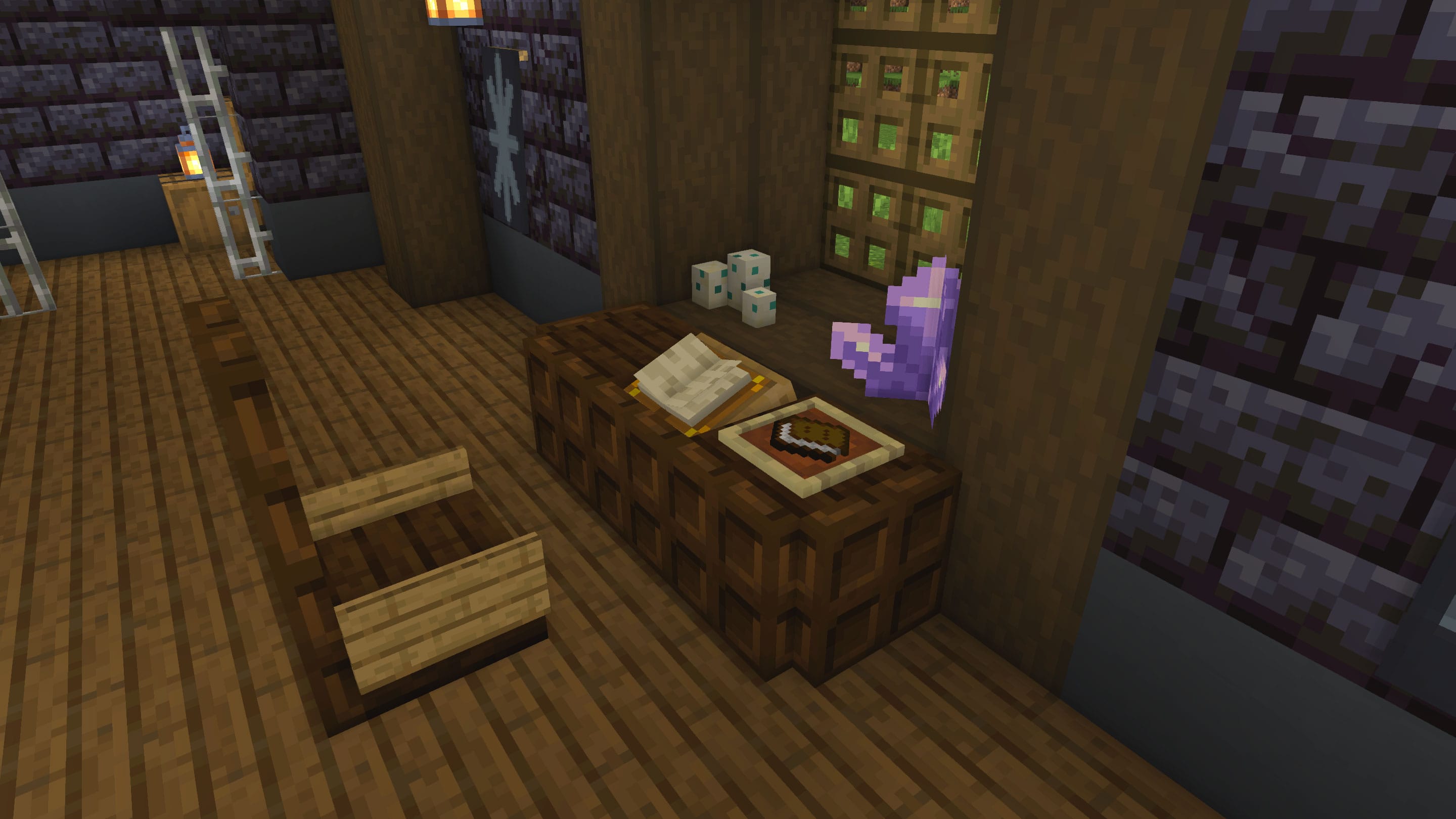 Philosopher desk by JEFFERSCRAFT1 Minecraft Build Tutorial