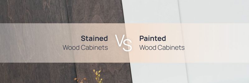 Stained vs. Painted Wood Cabinets: What's Best?