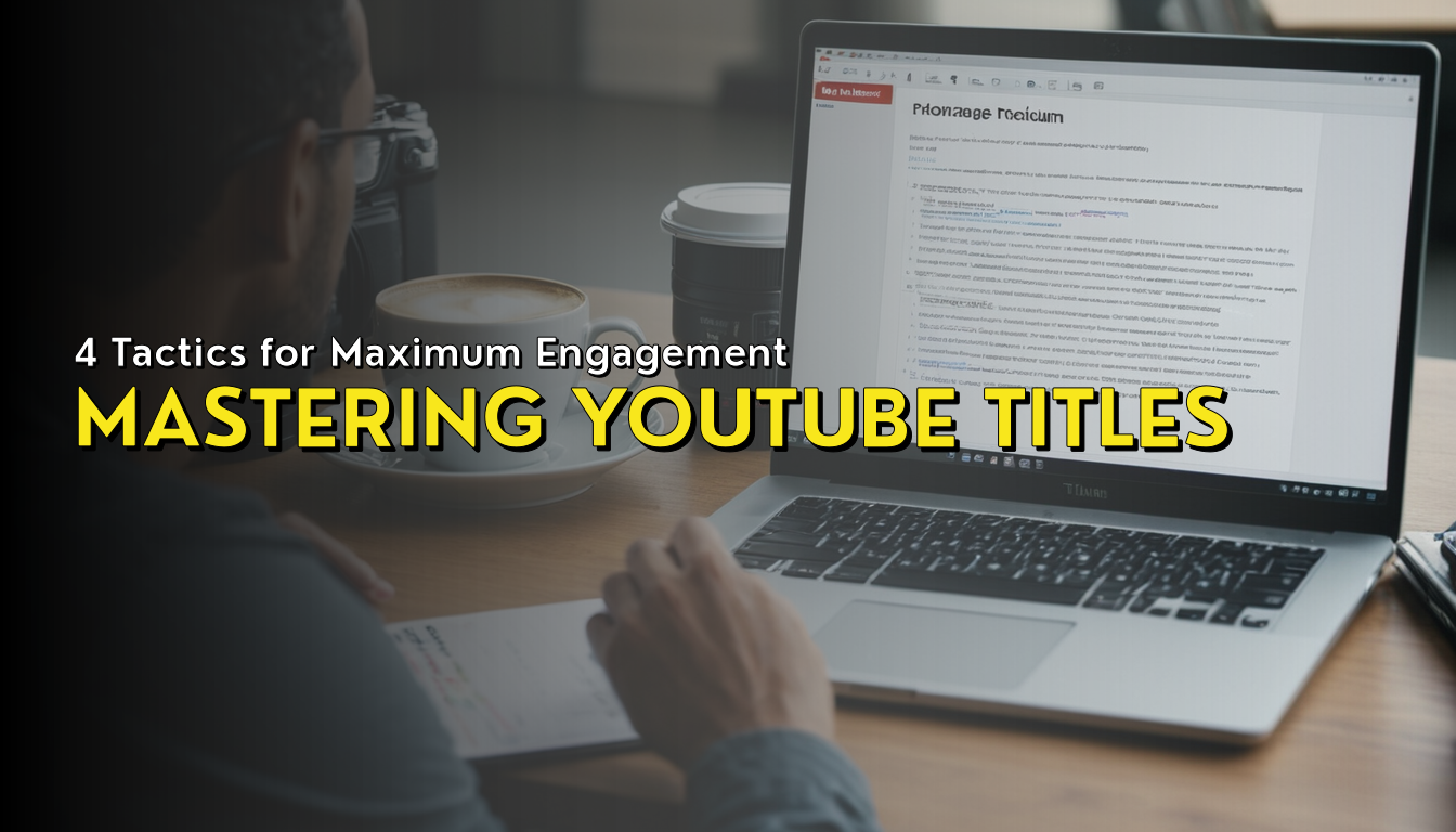 Mastering YouTube Titles in 2024: 4 Tactics for Maximum Engagement