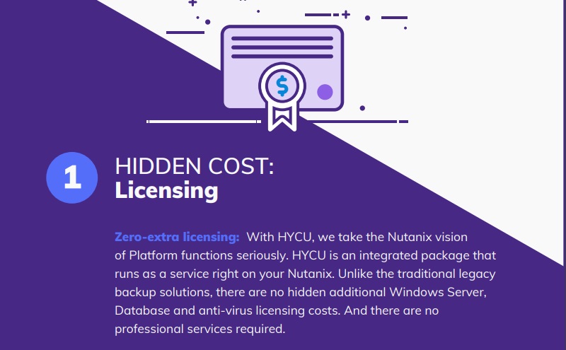 4 Hidden Costs of Legacy Backup Solutions for Nutanix Enterprise Cloud