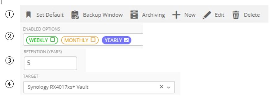 Archiving Settings 4.1-1