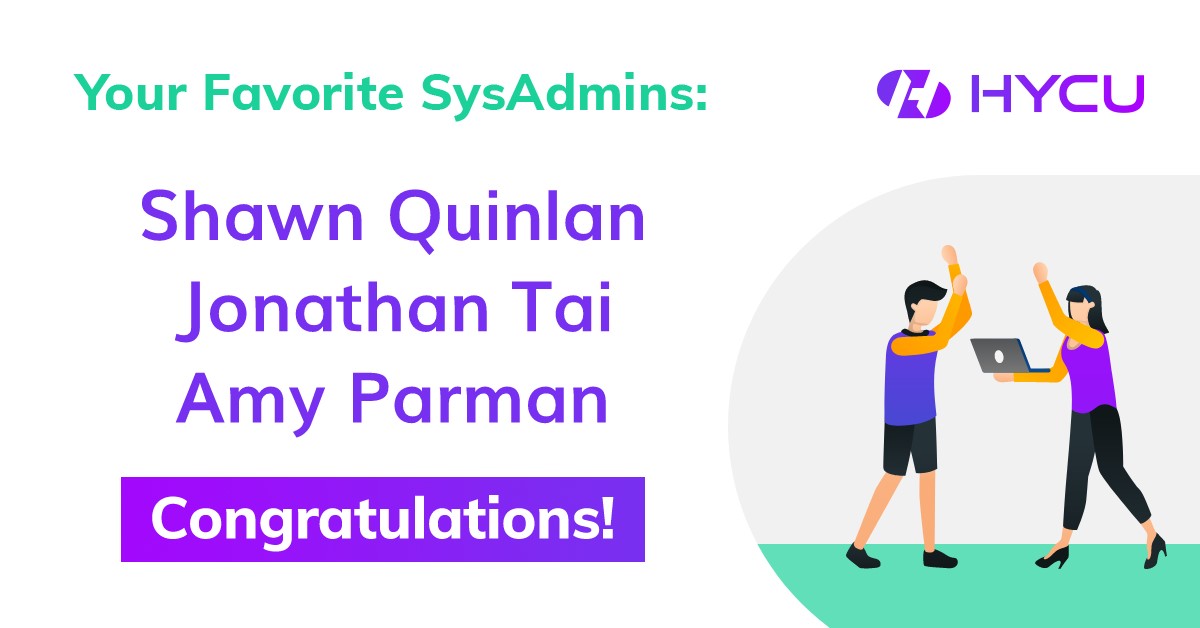 SysAdmin winners - 2021
