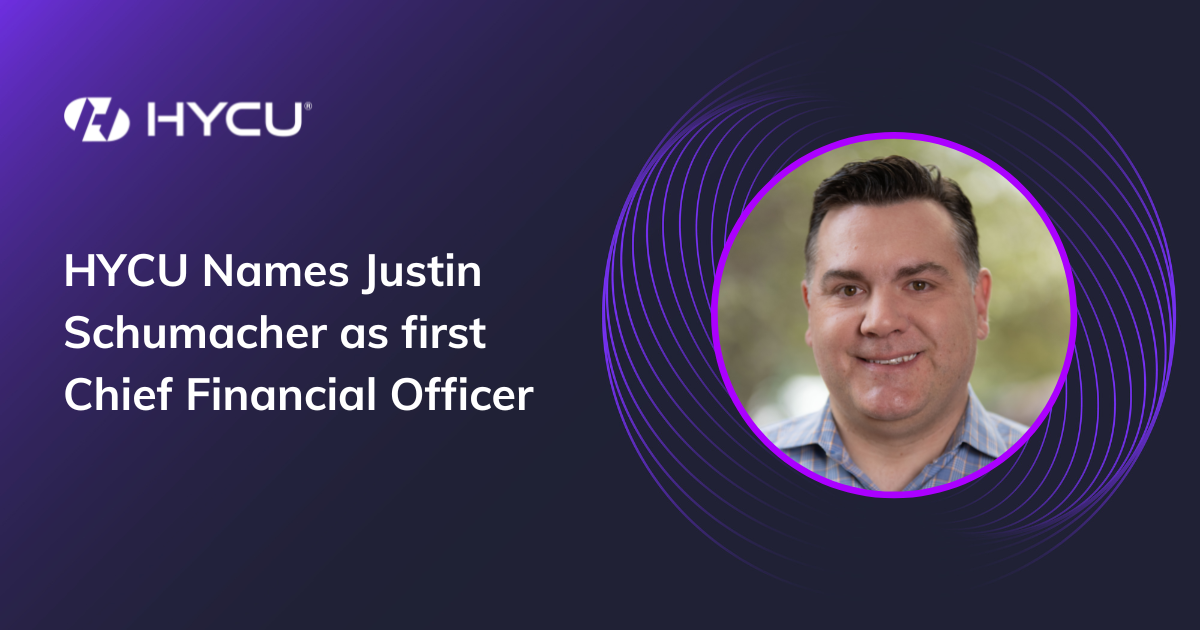 HYCU Names Justin Schumacher as First Chief Financial Officer