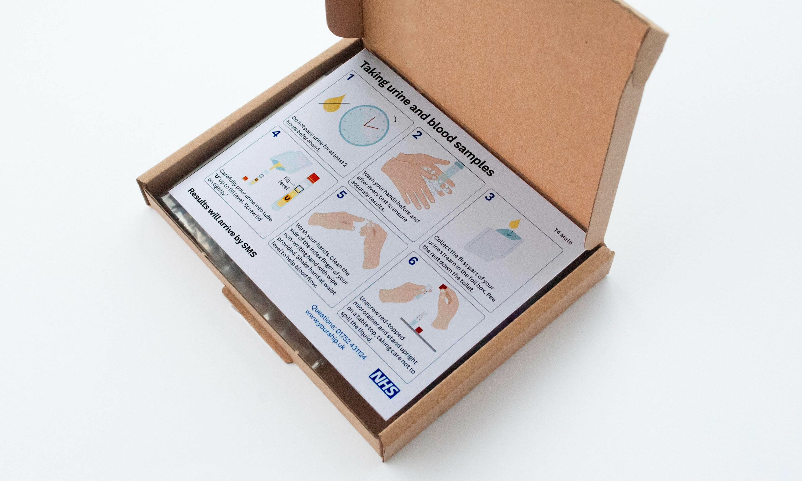 Design Science NHS Sexual Health Centre STI home testing kits
