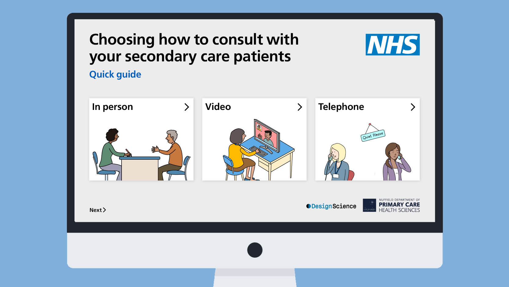 Design Science - Helping NHS clinicians and secondary care patients ...