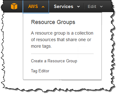 AWS Resource Groups Tag Editor
