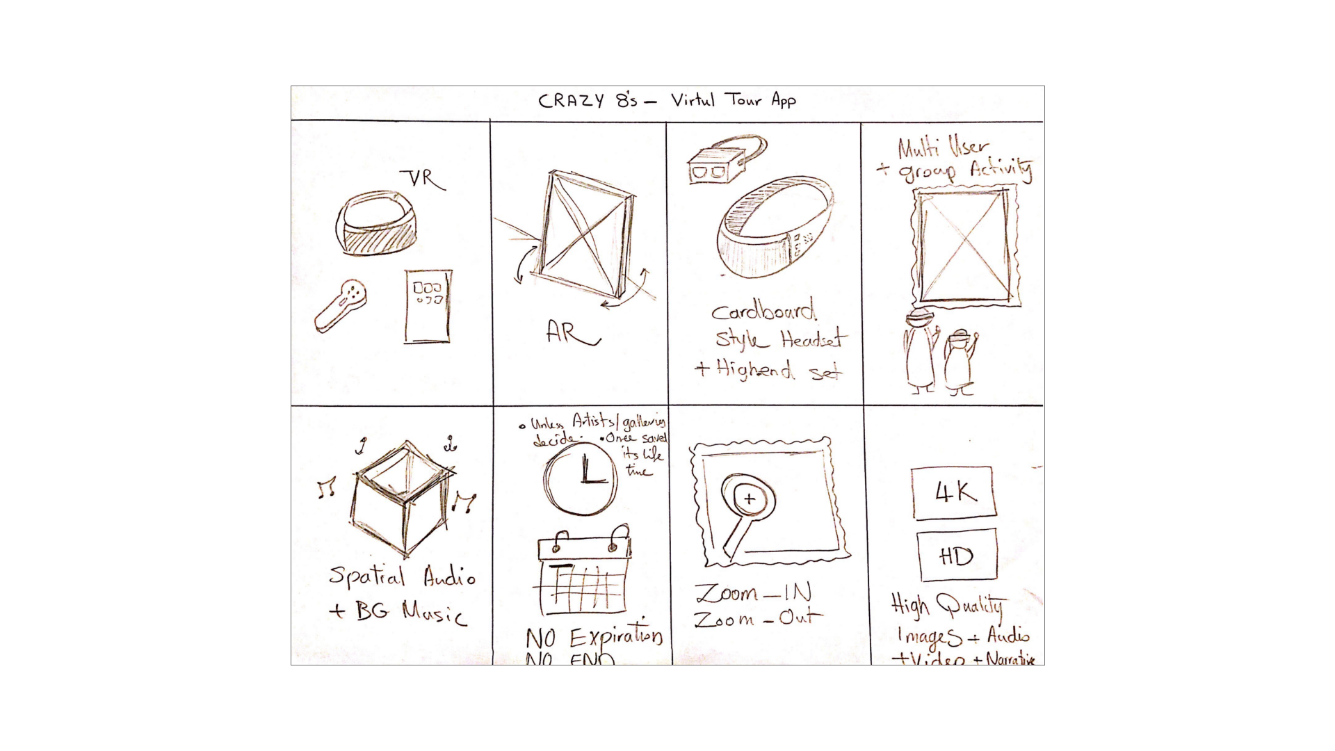 Virtual Tour App | Crazy 8s