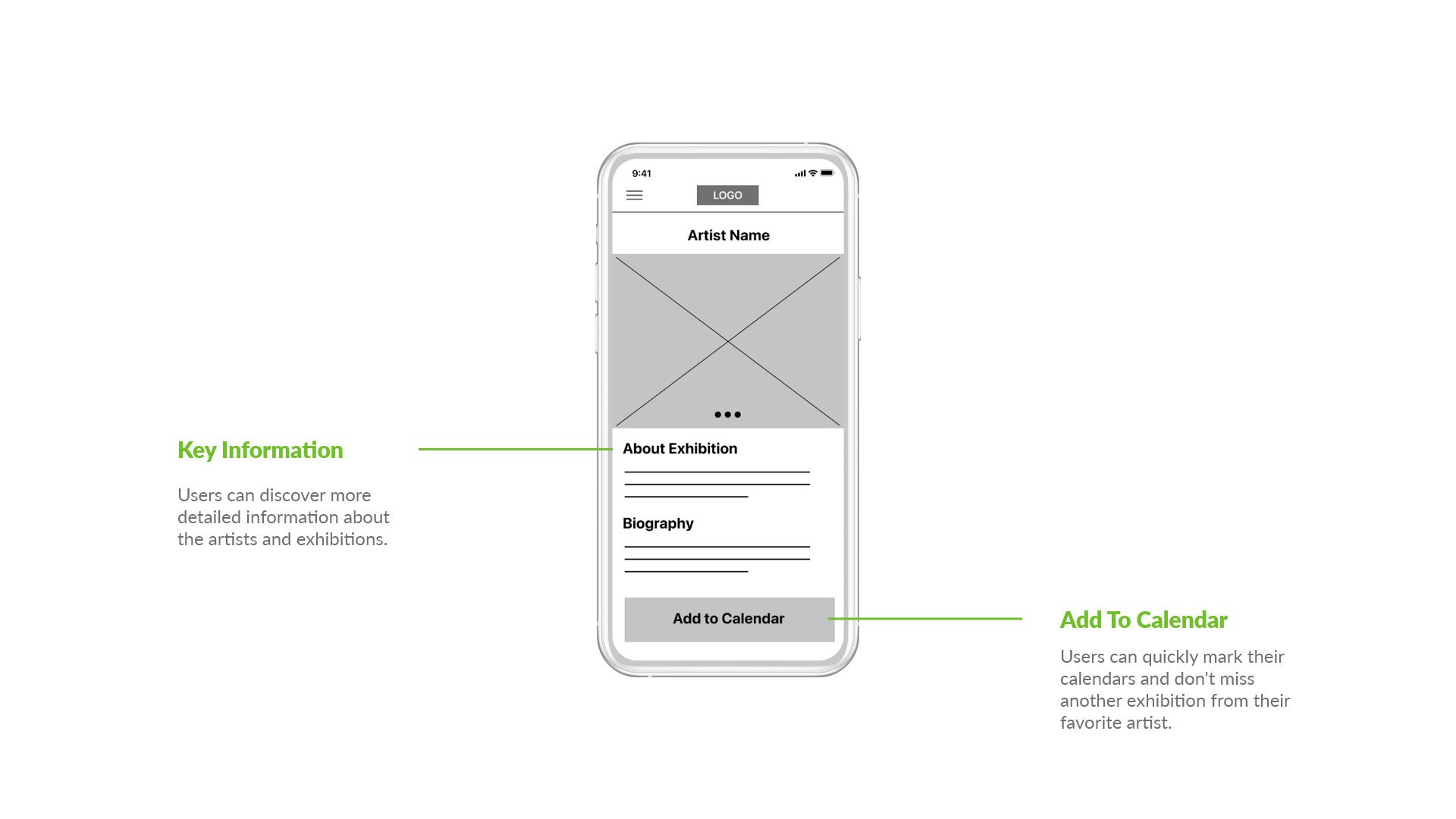 Virtual Tour App | Digital Wireframe