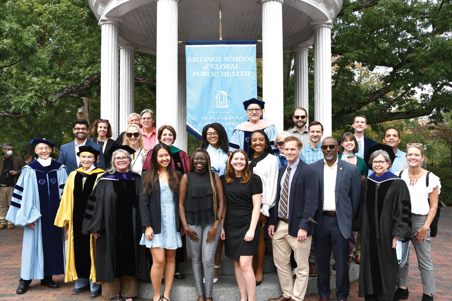 Carolina public health work honored on University Day UNC Gillings