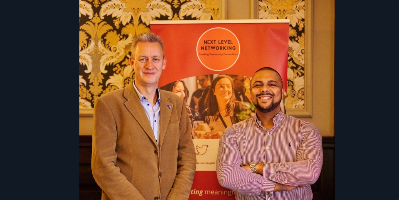 Russell presents at the Next Level Networking Event Edinburgh