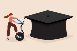 The U.S. government is forgiving some student loan debt.